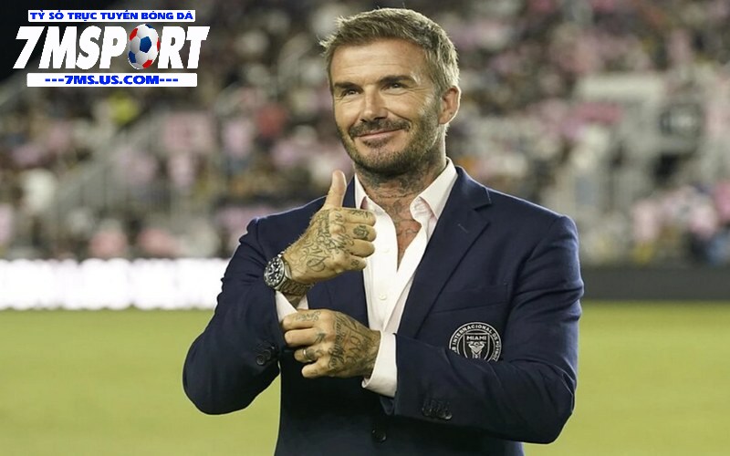David Beckham duy trì ánh hào quang ngay cả khi rời sân cỏ