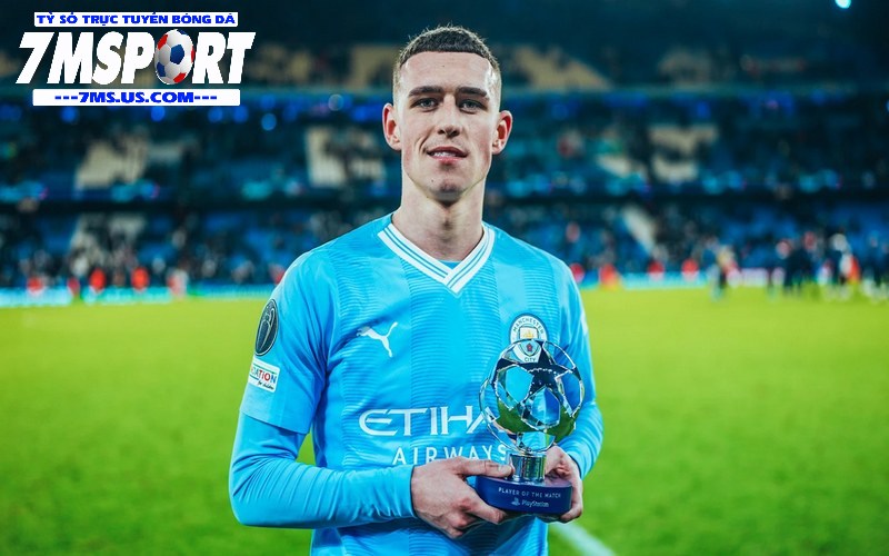 Phil Foden chân sút ấn tượng trong đội hình của Man City
